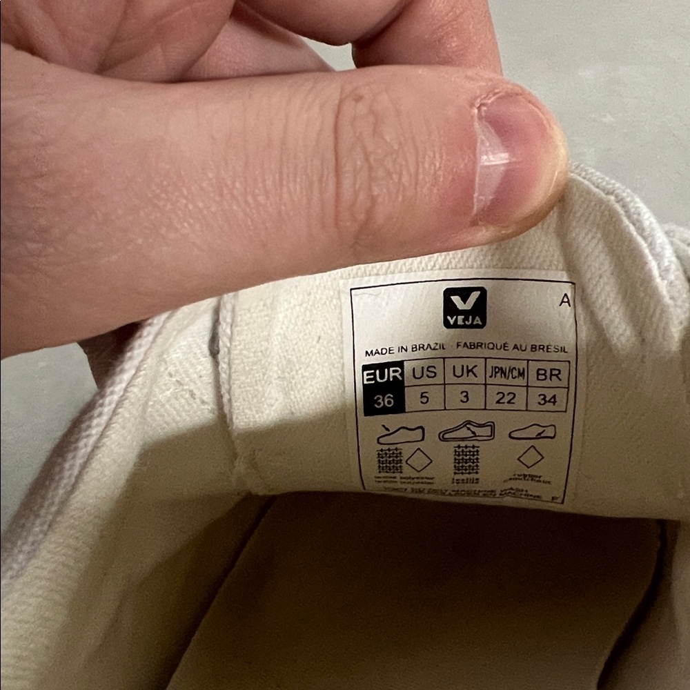 Veja Esplar-se Canvas Low Top Sneaker Women’s 5 - Picture 9 of 9